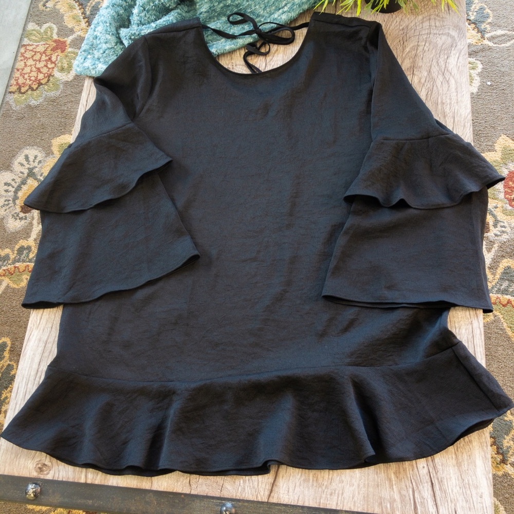Ann Taylor Black Blouse